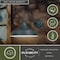 Vaxcel Dorado 1 Light Dusk to Dawn Green White Farmhouse Barn Dome Outdoor Wall Lantern T0483 - alternate 2